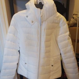 Hollister puffer sherpa jacket
